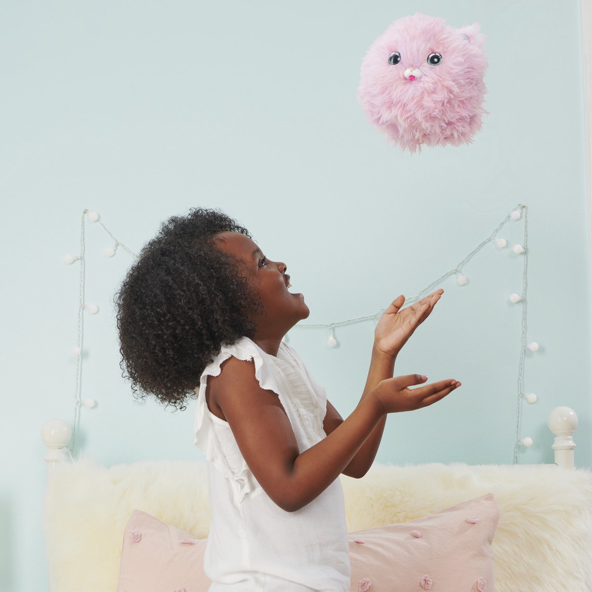 Fur Fluffs - Interactieve Fluffy Knuffel - Roze — afbeelding 8