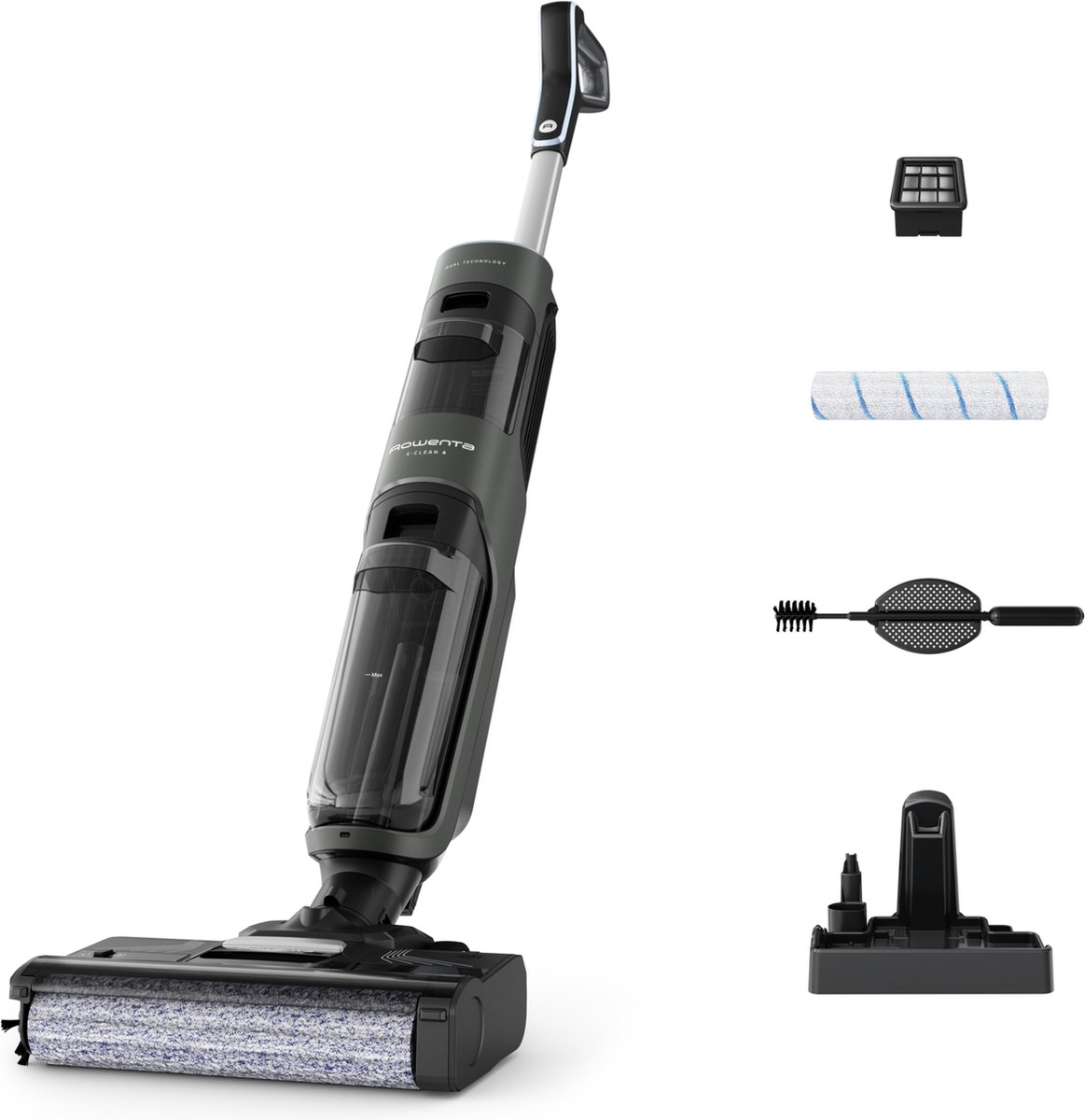 Rowenta X-Clean 4 GZ5037 - Wet&Dry - Steelstofzuiger