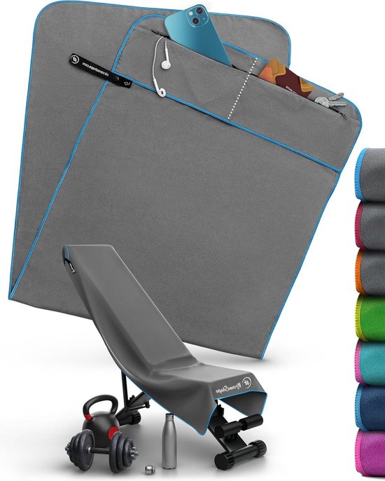 Manduka eQua Handdoek – Pacific Blue (klein) Manduka eQua Handdoek – Pacific Blue (klein)