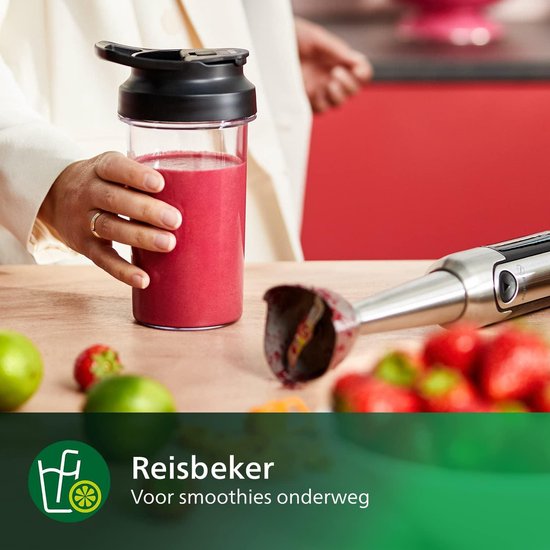 Staafmixer 800W Whisk Spiraalsnijder & Hakker ProMix & SpeedTouch (HR2657/90) — afbeelding 2
