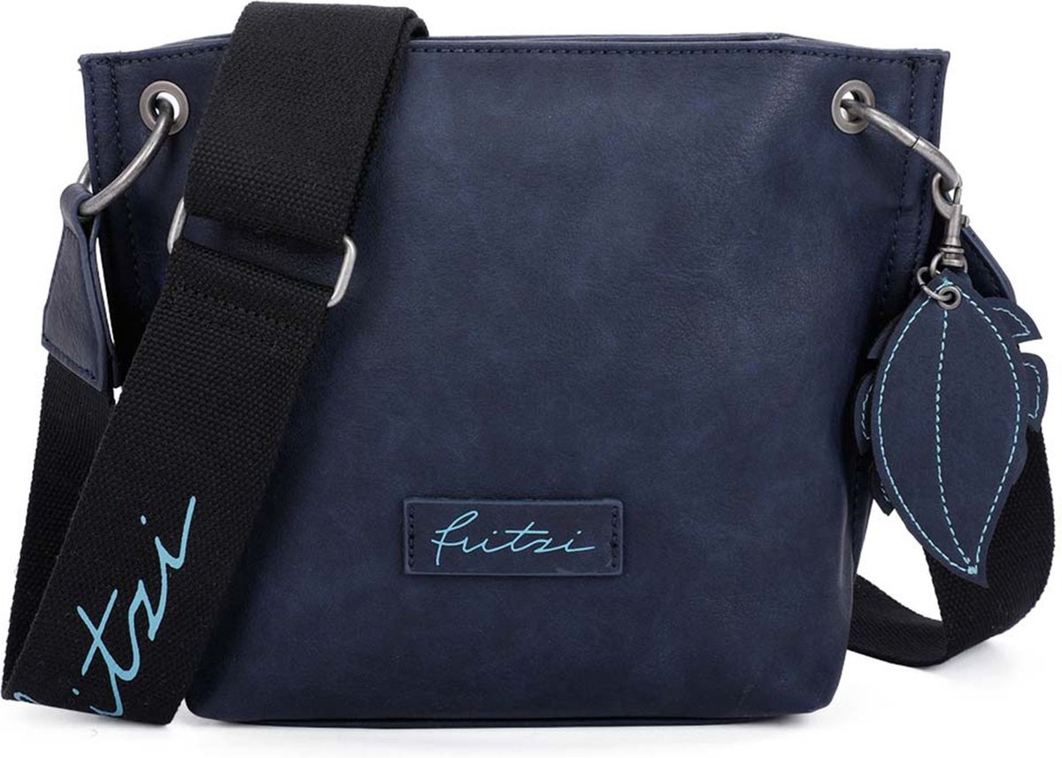 Fritzi aus Preußen Schoudertas Eco Fritzi03 Crossbody Blue Donkerblauw