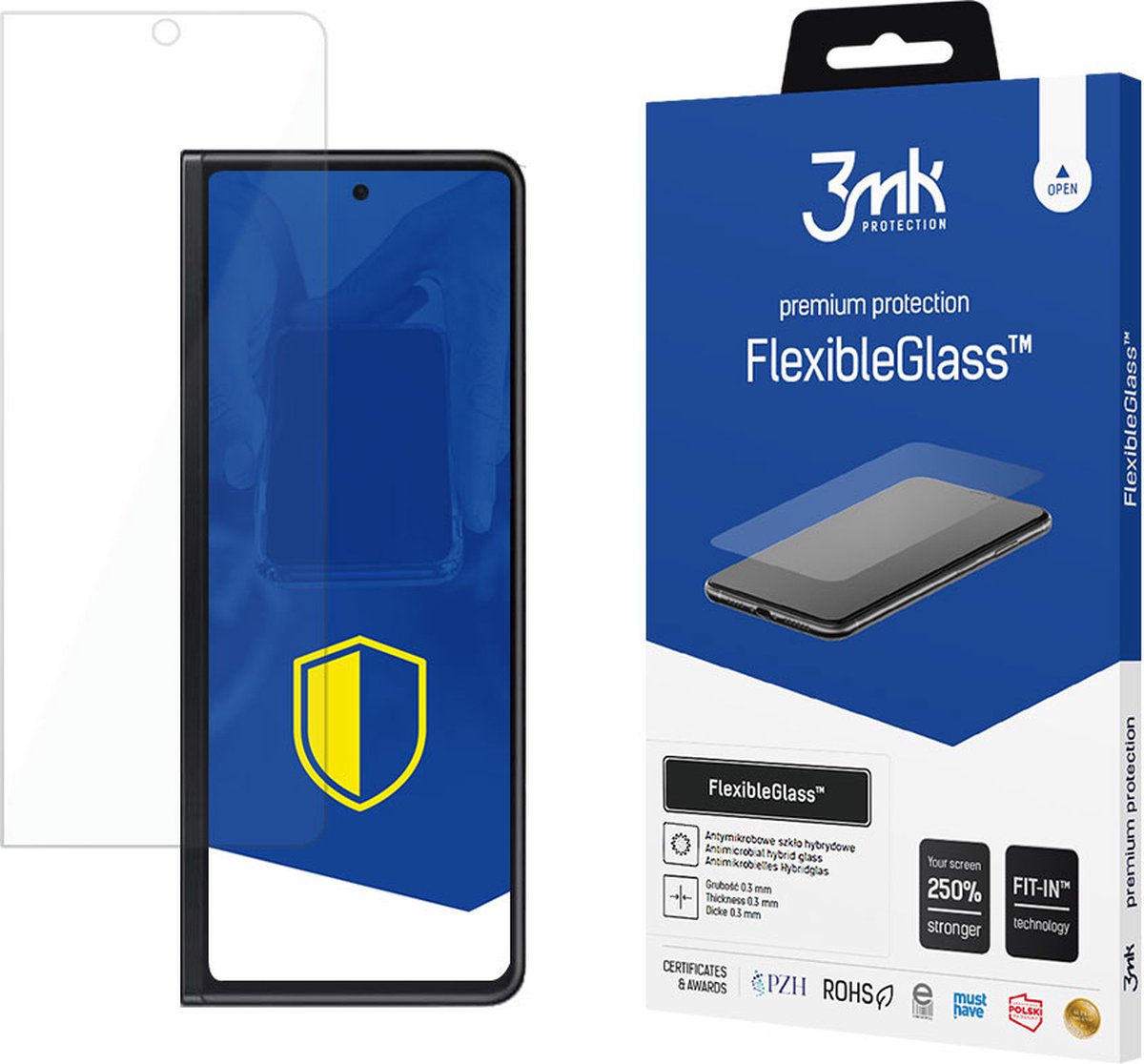 Samsung Galaxy Z Fold 3 5G (Front) - 3mk FlexibleGlass