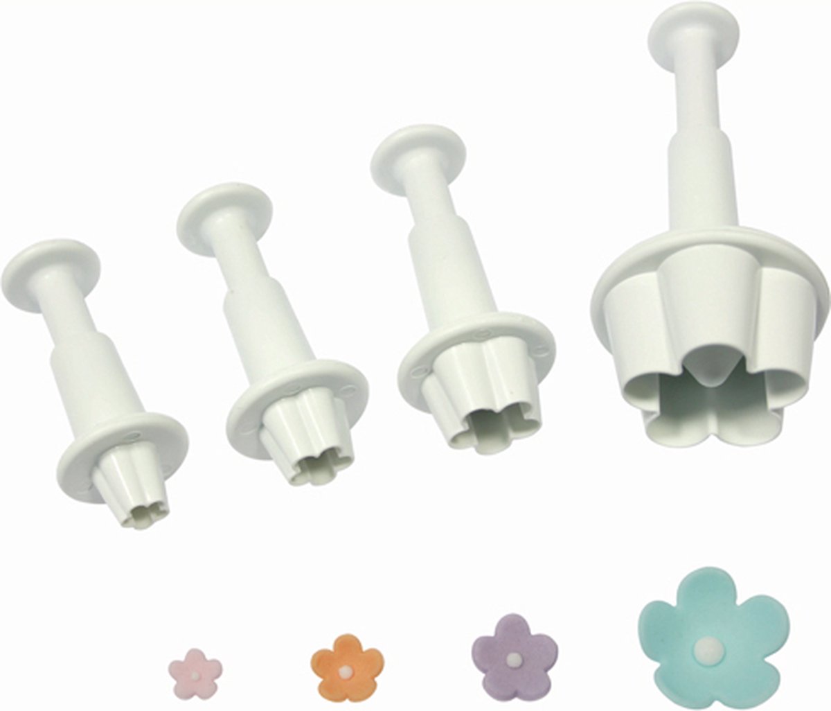 PME Plunger Uitsteker Bloesem set/4