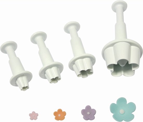 Foto: Pme plunger cutter bloemen set 4