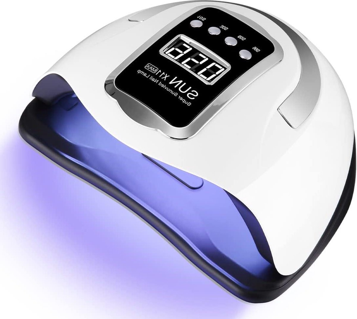 Elektrische Nageldroger 280W 66 stuks lampkralen Professionele Gelnageldroger - Sneldrogende Nagellamp met 4 Timers LCD-scherm en Automatische Sensor voor Thuis- en Salonmanicure