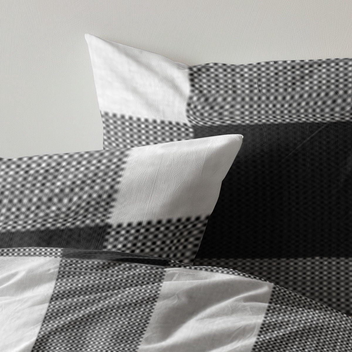 Zydante Dekbedovertrek - Cotton Rich Collection - Swedish Blocks - Grijs / 240x200
