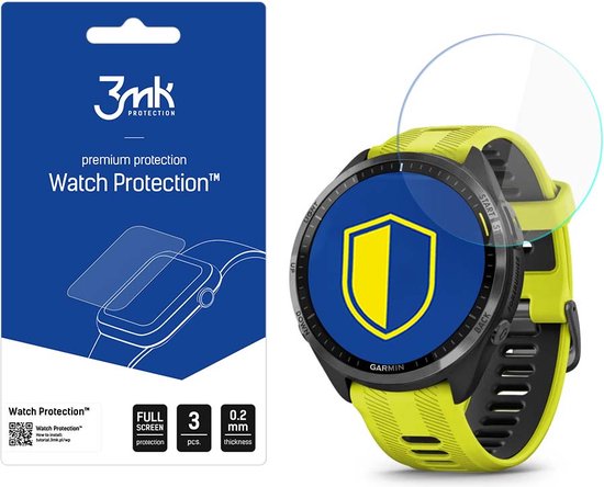Garmin Forerunner 965 - Protection de montre 3mk contre ARC+