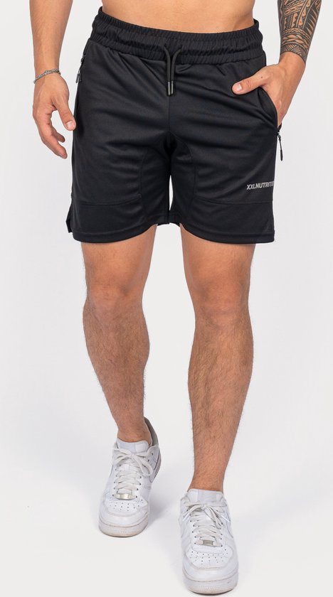 Foto: Xxl nutrition training shorts sportbroek heren korte broek fitness zwart maat l
