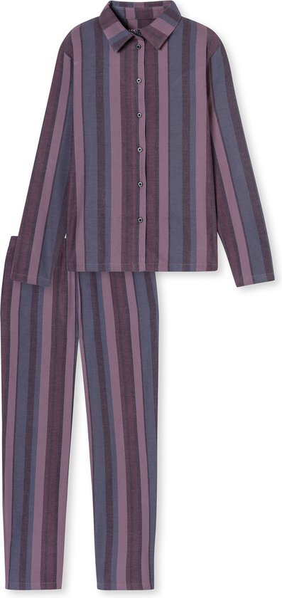 Schiesser Lange Pyjama Heren - Zacht Flanel - Modern Nightwear