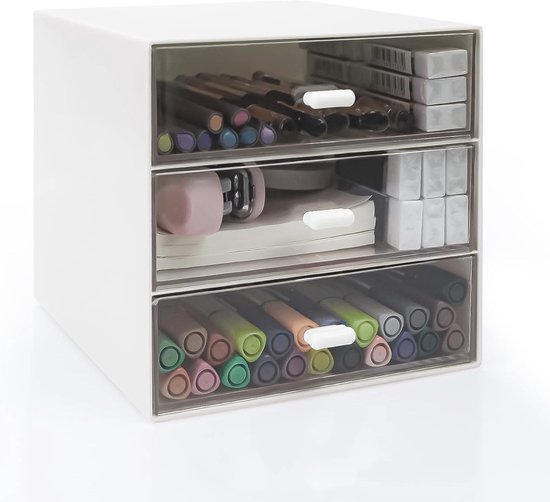 Transparante Bureaublad Opbergdoos Lade Type Opbergdoos Kinderen Haaraccessoires Opbergkast Studenten Hand Grootboek Opbergdoos Opbergplank kopen vanaf een prijs van 8.95