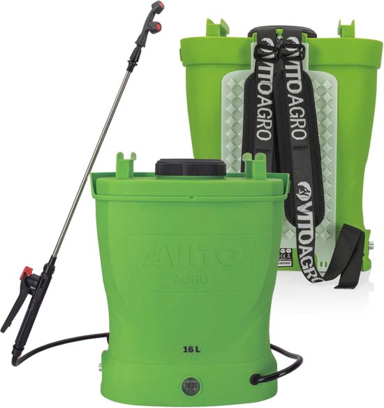Draadloze Drukspuit 16 Liter voor Tuin en Industrie met Accu en Oplader — afbeelding 3