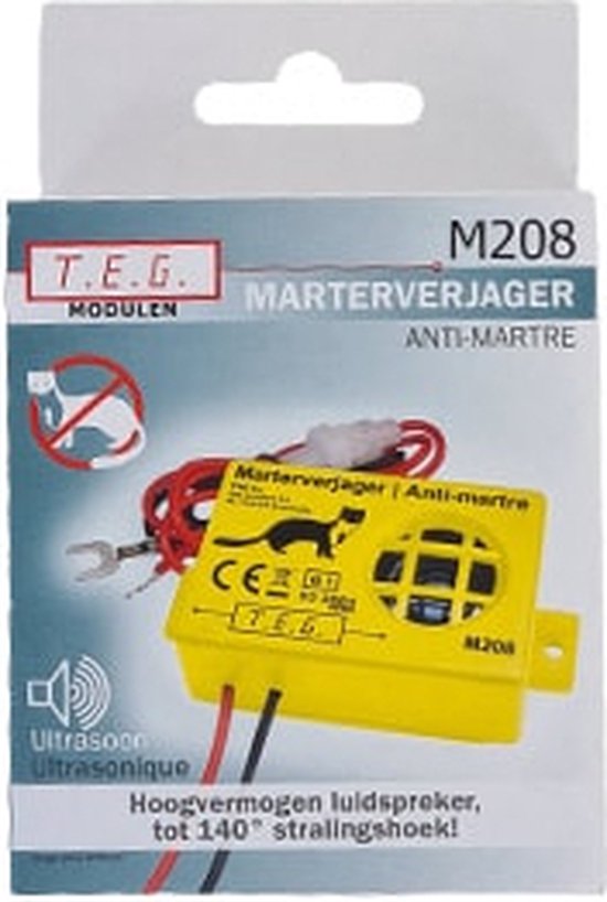 Marterverjager 12V KEMO/TEG M208 - Marterbestrijder