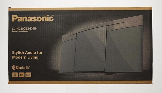 All-in-one HiFi Microfoon met Bluetooth, CD-speler en FM-radio - 20W Compact Geluidssysteem — afbeelding 2