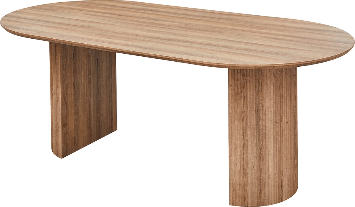 Tafel 'Lagos' 200 cm Ovaal Decor Oude Eik