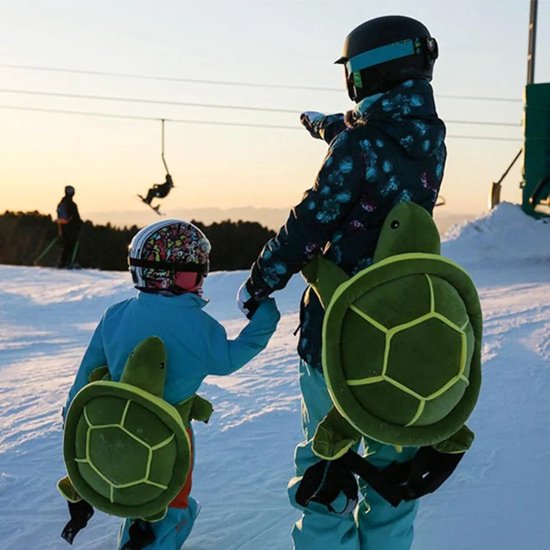 Coussin Fesses Coussin Protection Tortue Ski - Protège-Hanches Et Genoux Rembourrés - Enfants Et Adultes Ski Pad