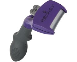 Furminator Cat Undercoat Tool - Long Hair - Kattenvachtkam - Paars Large