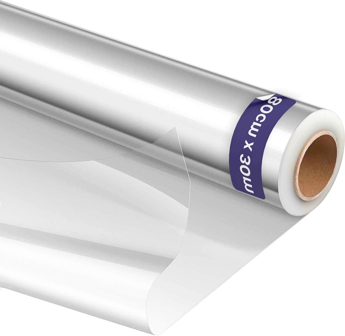 POPGIFTU Cellofaan wikkelrol groen | Uitgevouwen 86 cm breed x 30 m lang | 3 mil dik doorschijnend groen | Geschenken, manden, traktaties cellofaan inpakpapier | Kleurrijk cellofaandecor, decoraties