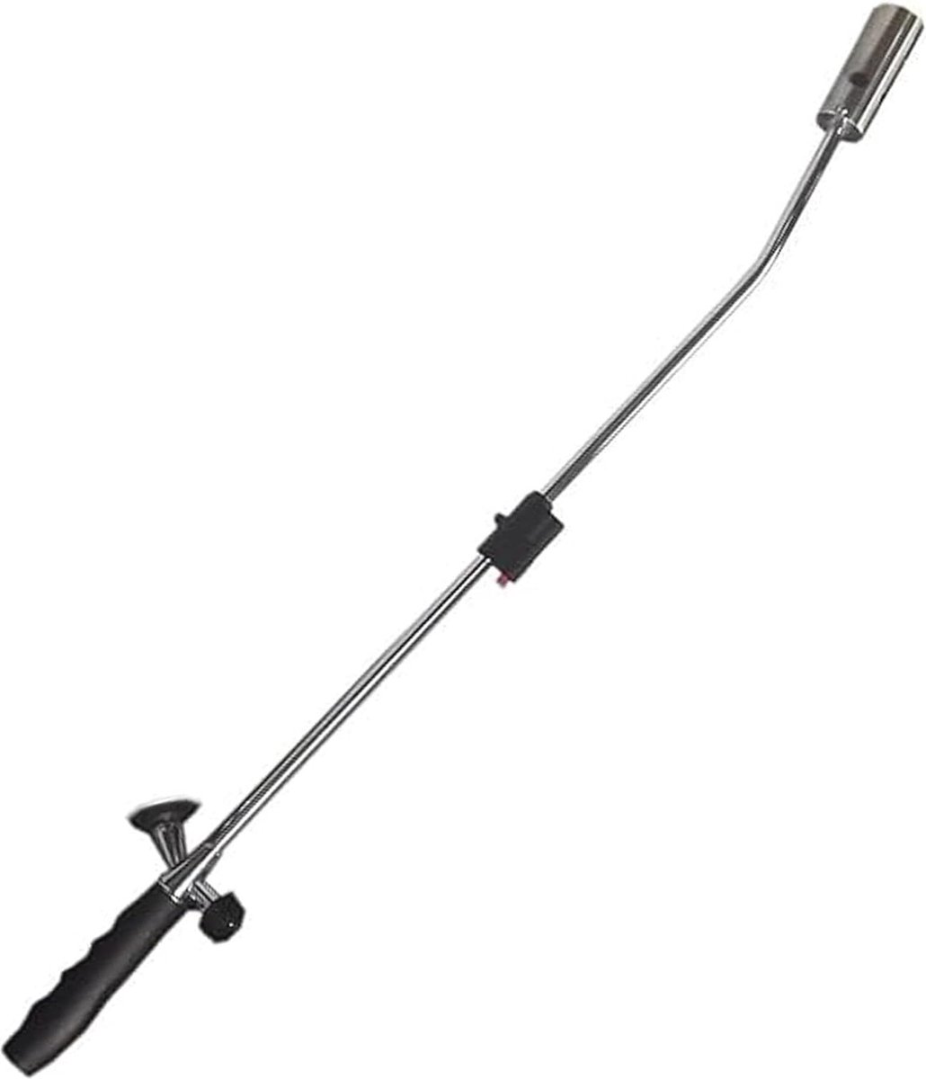 Gas Aangedreven Onkruidbrander met Automatische Ontsteking en Verstelbare Vlammenwerper voor Tuin en Plantzorg - 80 cm