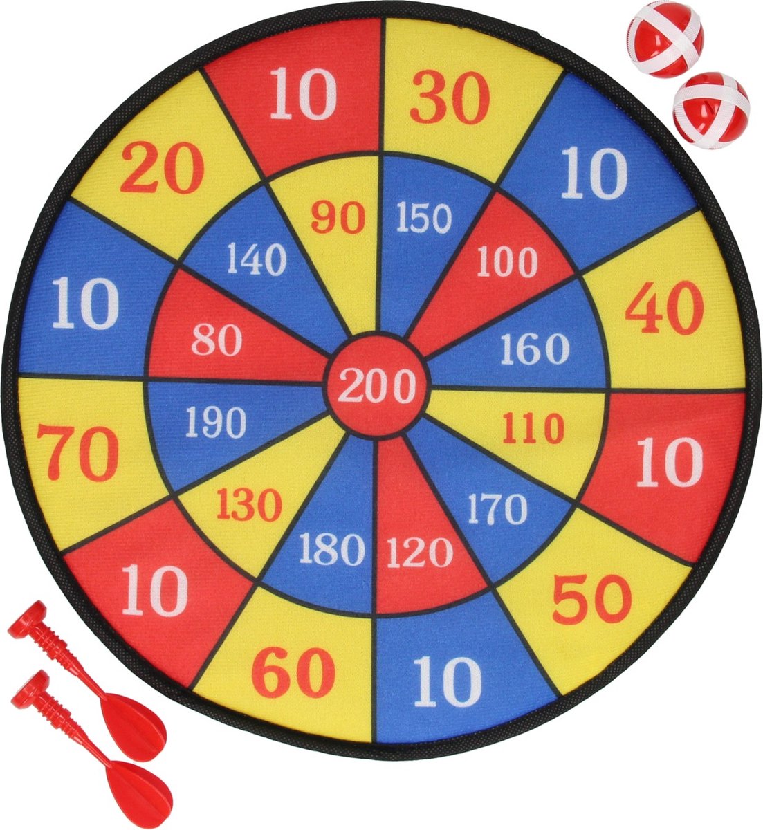 Dartspel Klittenband