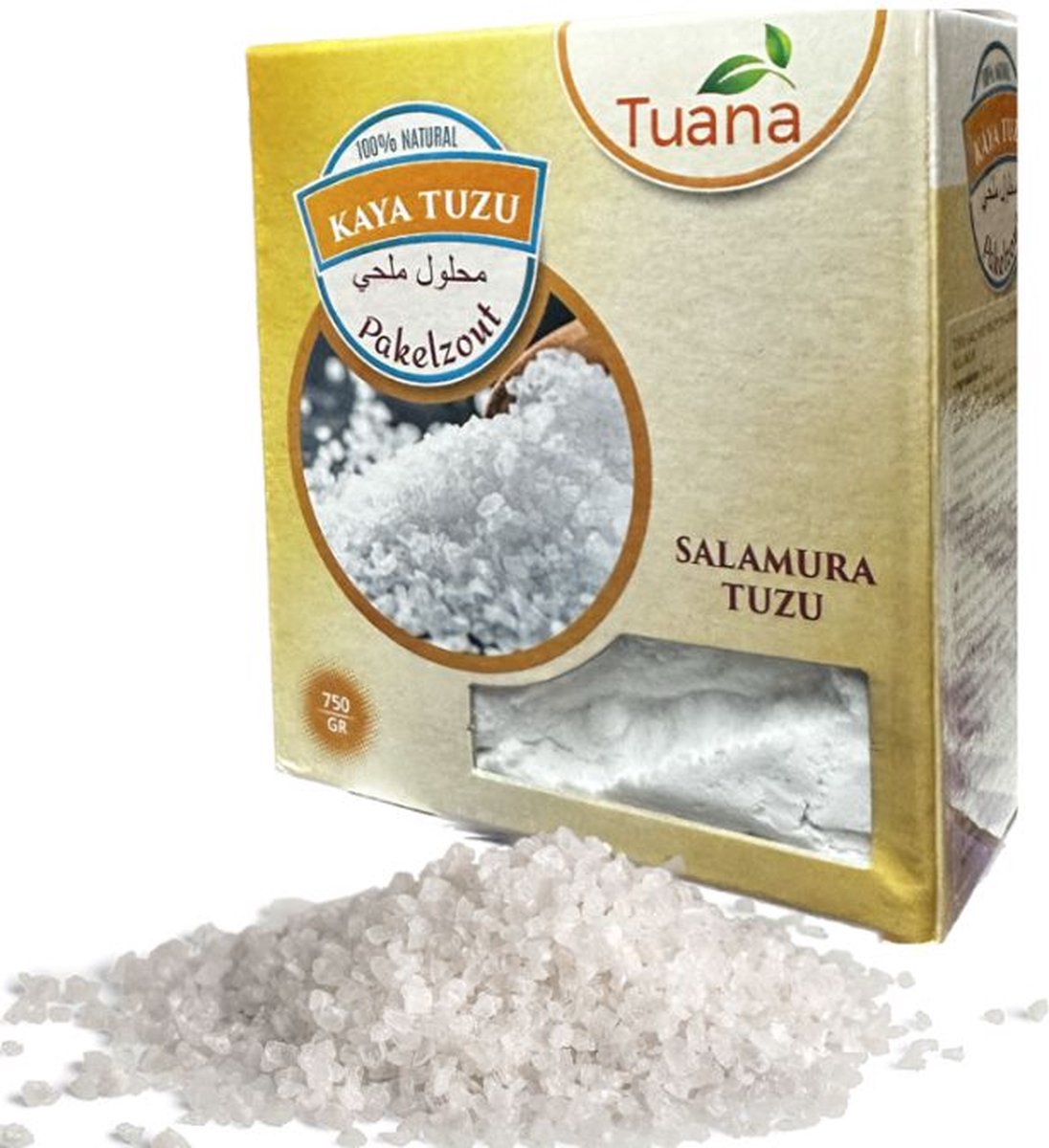 Goedkoopste Tuana Kruiden - Pakkel Zout 750g - Pakkel001