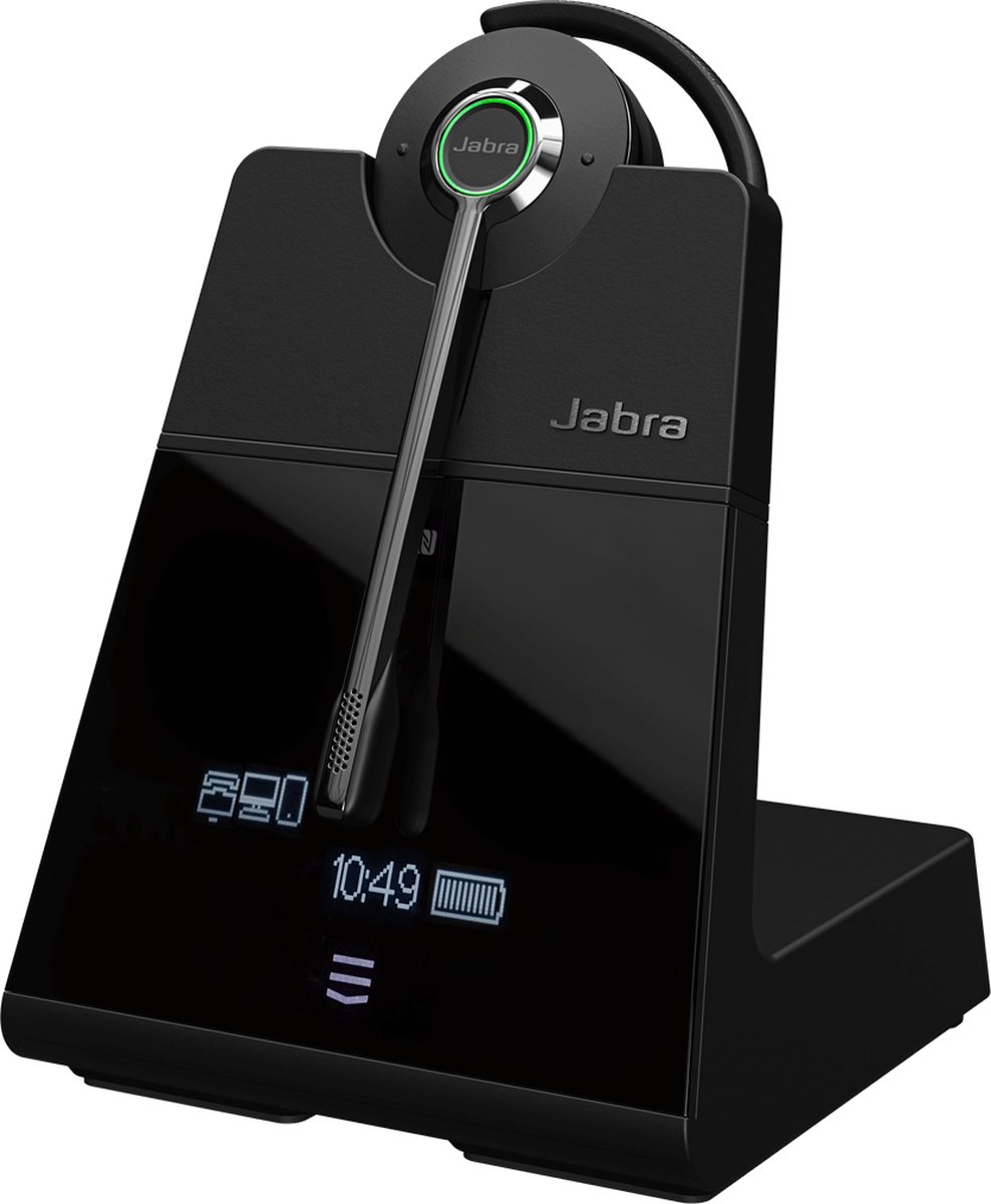 Jabra Engage 75 SE Headset Draadloos oorhaak, Hoofdband Kantoor/callcenter Bluetooth Zwart