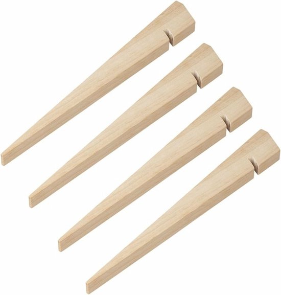 ProPlus Tentharing - 12x - hout - 30 cm - tentpennen/zandharing van ProPlus — afbeelding 5