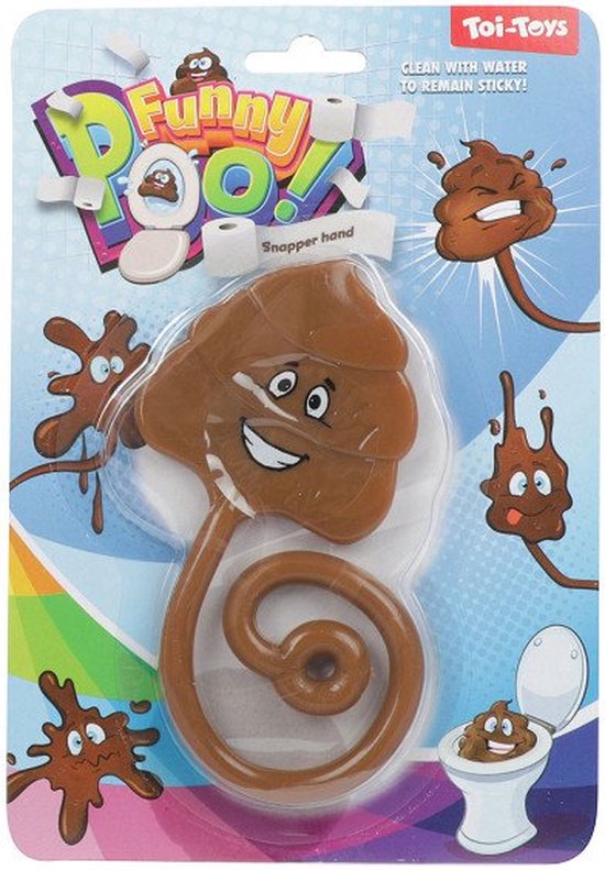 Fausse Crotte Collante (sticky Poo) - Blague Humoristique, Cadeau Farce Et Attrape, Jouet Dégoûtant Rigolo