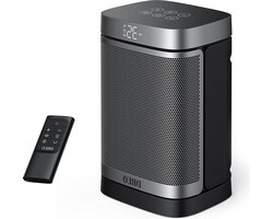 Elektrische Kachel - 1500W - Dreo - 70 graden oscillerend - Kantelbescherming - Geluidloos - Elektrische Keramische Verwarming met Thermostaat - Timer - Afstandsbediening - Oververhittings- en kantelbeveiliging - Energiebesparende ECO-modus