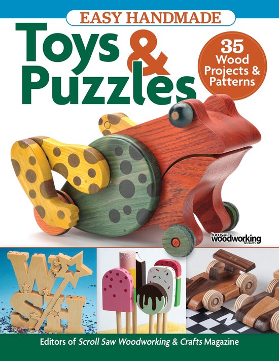 Easy Handmade Toys & Puzzles - cover