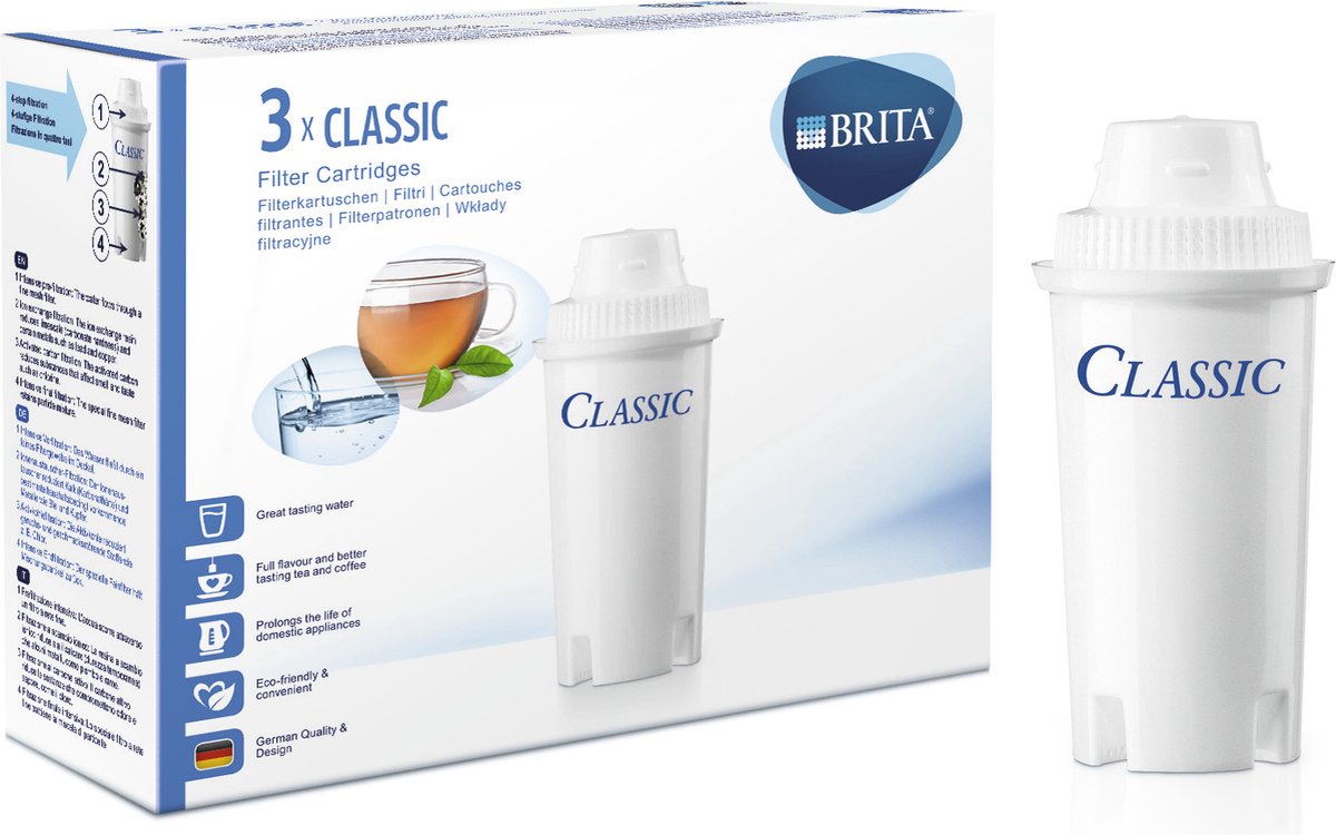 BRITA Classic Filterpatronen - 3 stuks