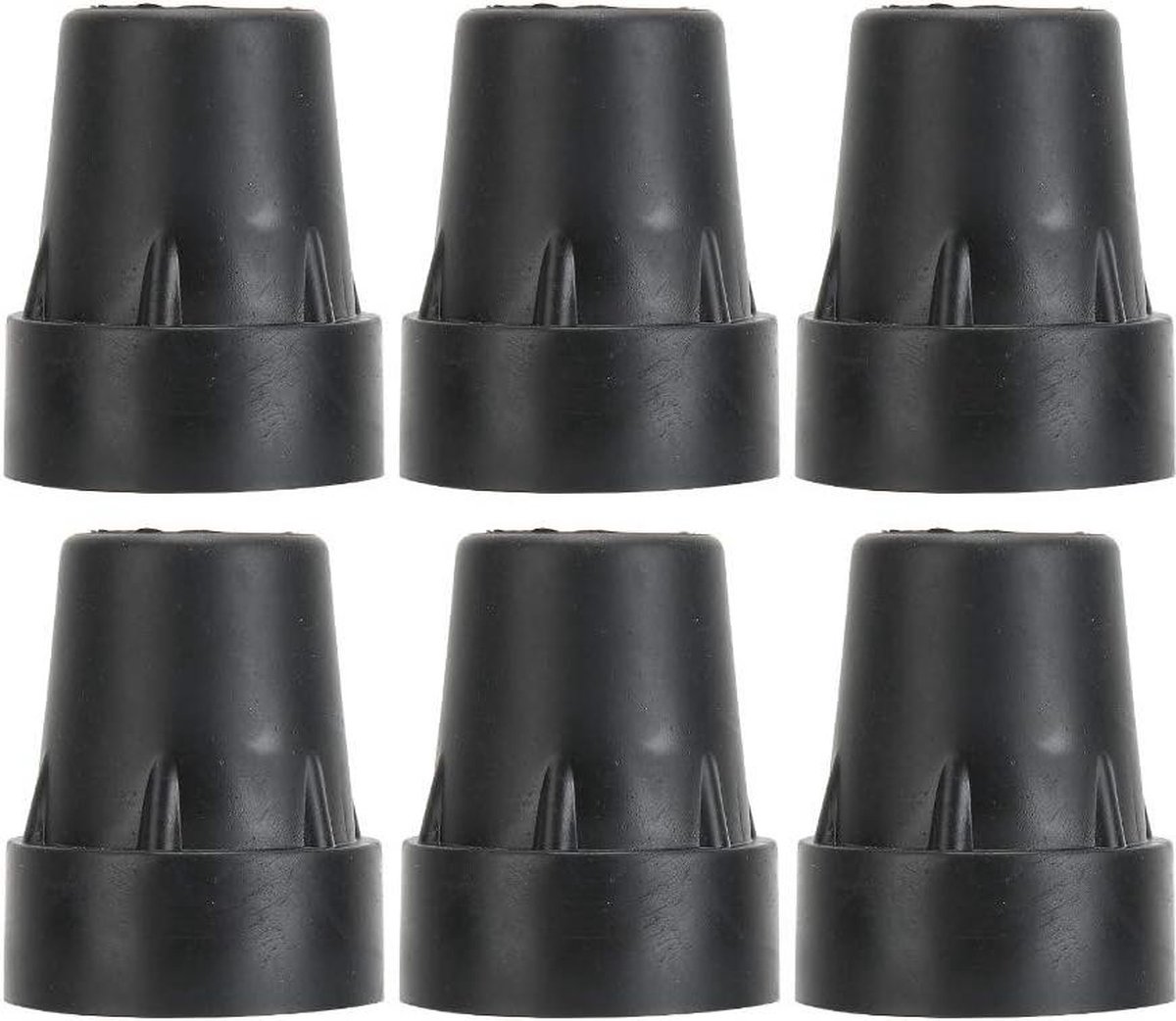 Wandelstok Bodem Pads Anti-slip - Grijs - Geschikt voor wandelstokken & trekkingstokken