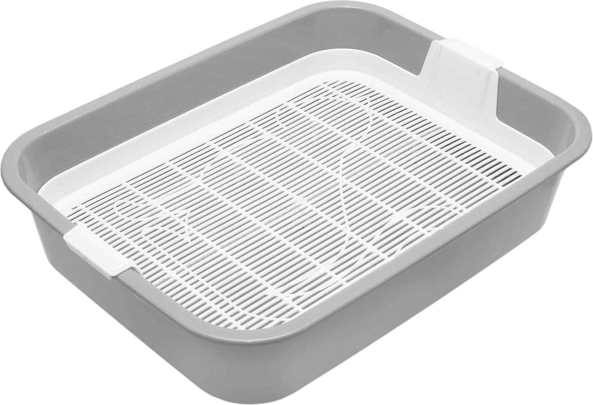 Goedkoopste Kattenbak voor Kittens en Kleine Dieren - Ideaal Eerste Toilet voor Konijnen en Cavia's