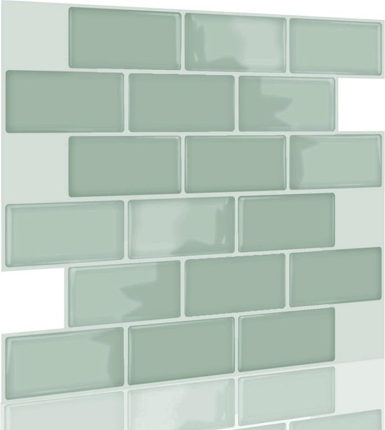 Tegelstickers, zelfklevende tegels, 3D-plaktegels, stickers, antislip, kiezelstenen, tegelstickers voor keuken en badkamer, 24 stuks