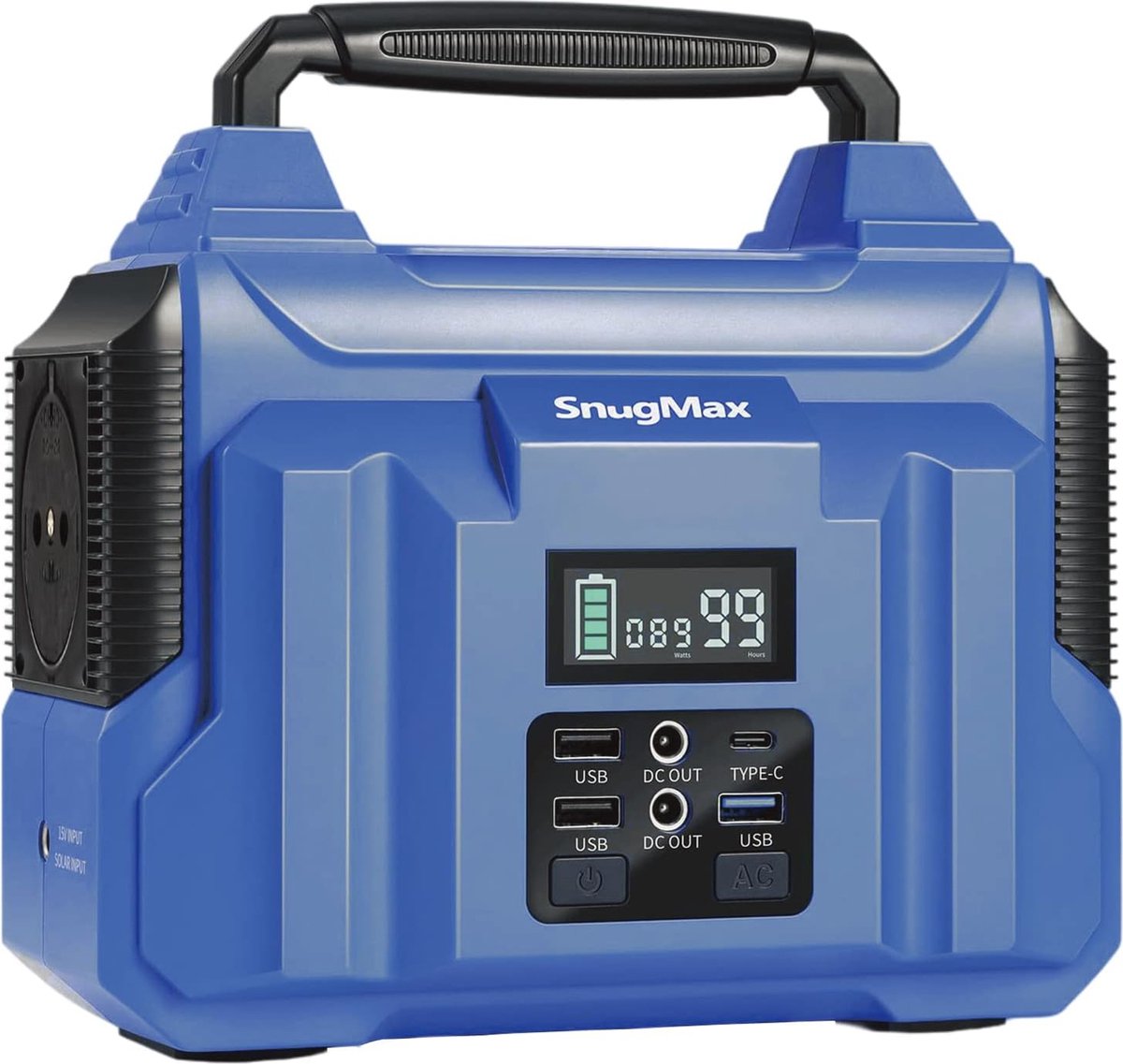 Draagbare Power Station met 222Wh Lithium Batterij voor Camping en Noodgevallen