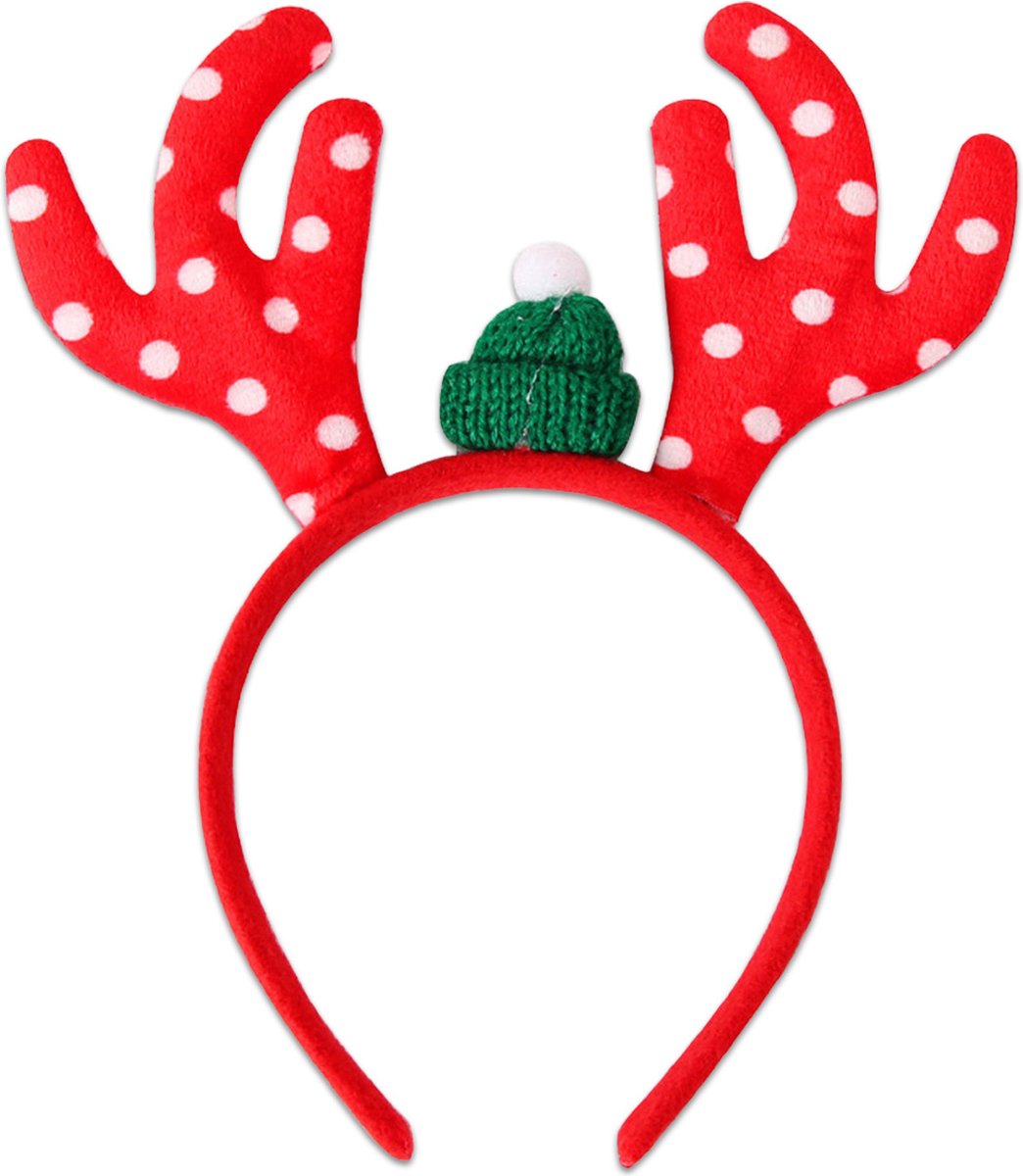 Kerst diadeem Rendier Diadeem Kerstdiadeem Kersthaarband Voor Kinderen Voor Vrouwen En Volwassenen – 1 Stuk