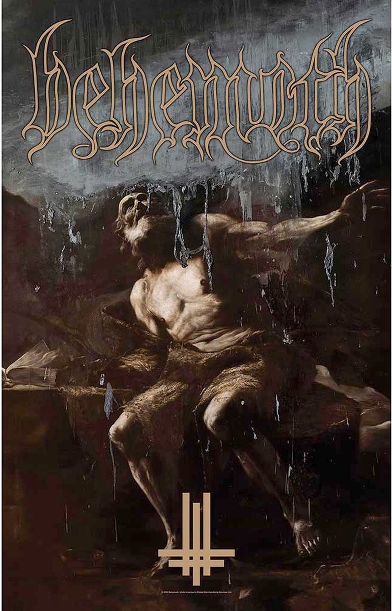 Behemoth - I Loved You At Your Darkest Textiel Poster - Multicolours