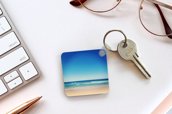 Porte-clés - Plage - Mer - Blauw - Plastique