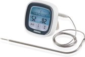 Bol.com Vleesthermometer Digitale braadthermometer-grillthermometer met vooraf ingestelde gaarstanden en timer - magnetisch - vo... aanbieding
