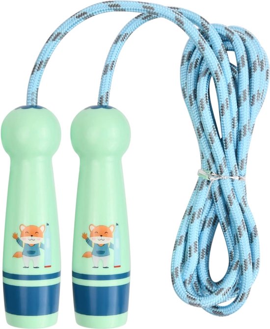 HAEST Skipping Rope for Children and Adults, 2.1 m long, blue, 88