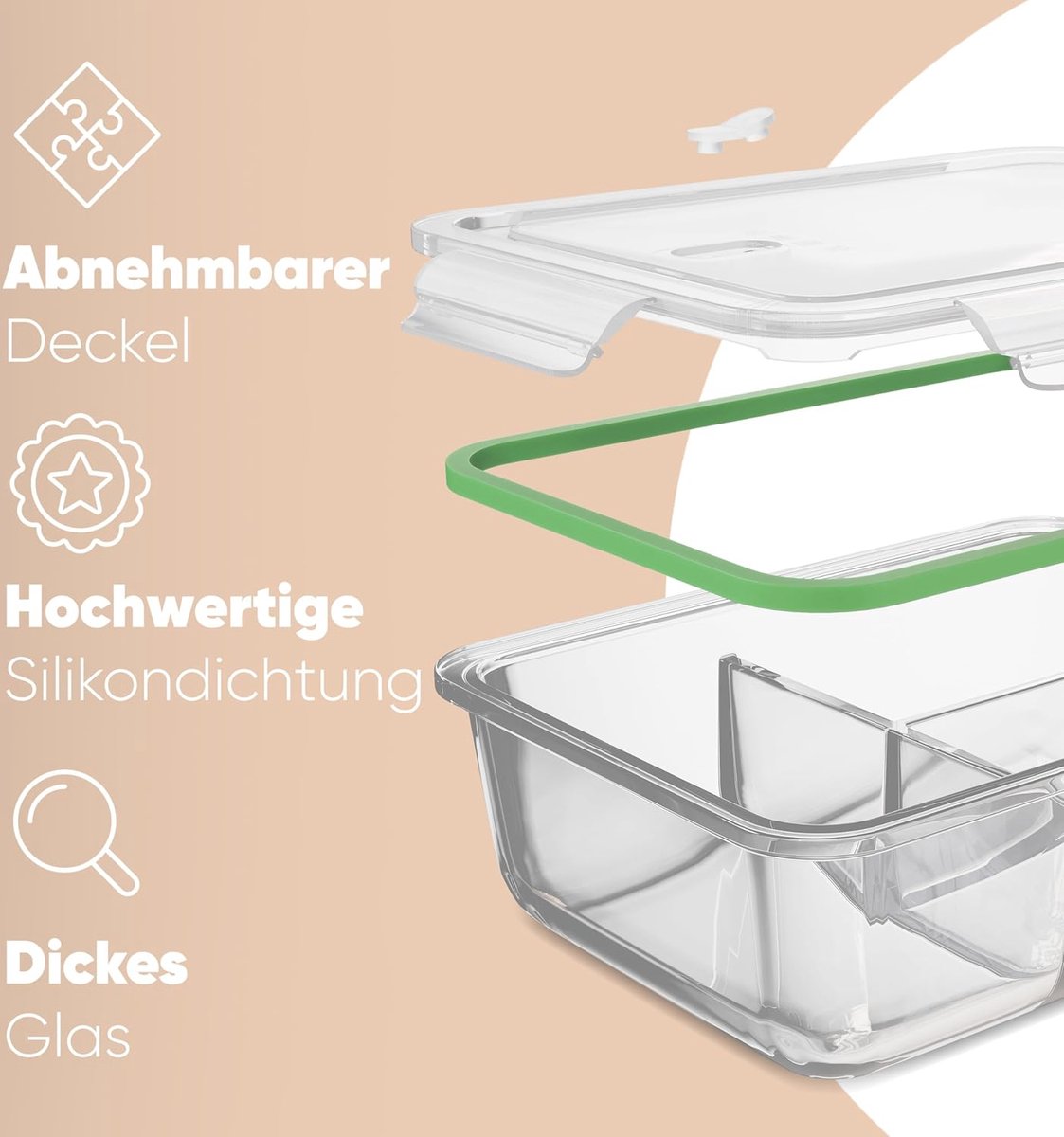 Glazen Vershouddozenset Aanbieding bij ALDI