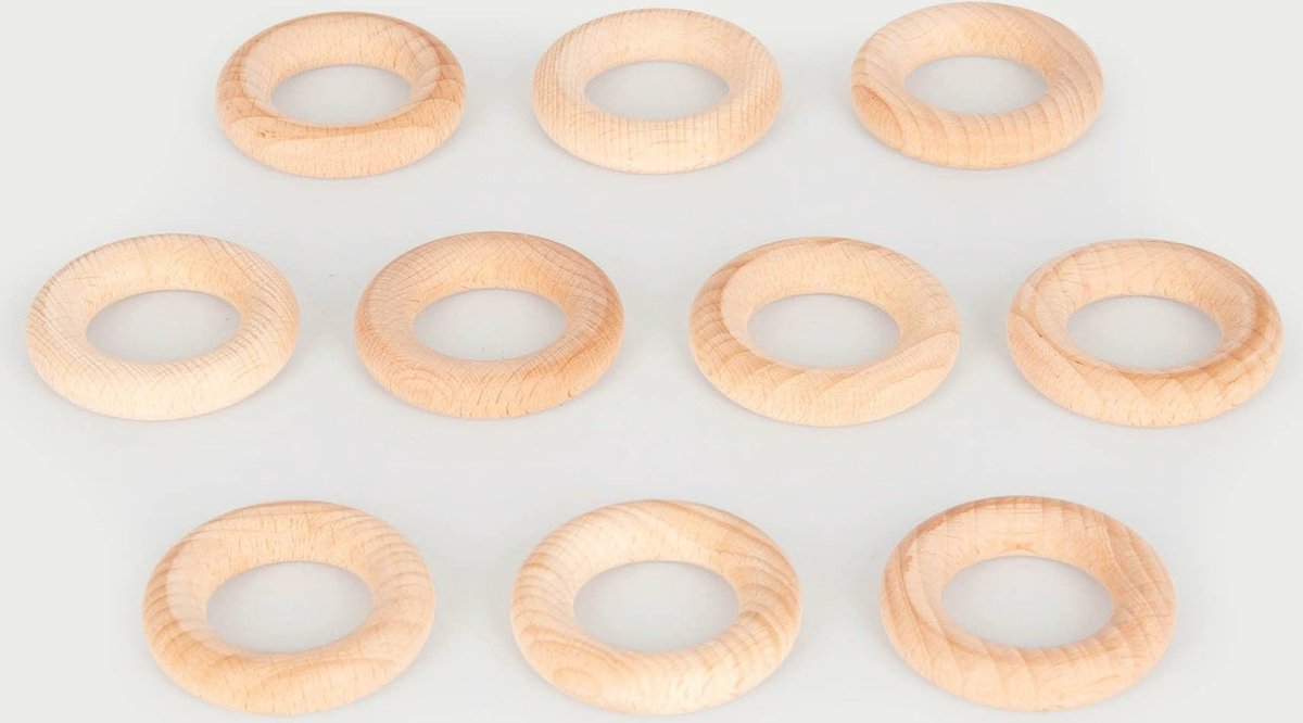 Tickit® beukenhouten ring 48mm