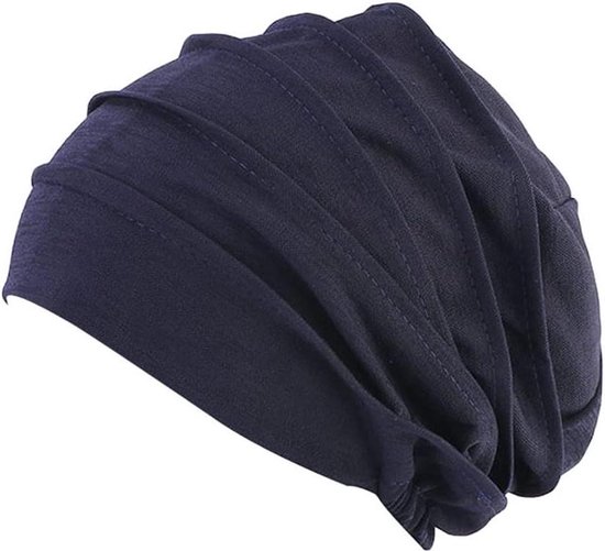 Bonnet Turban Doux Pour Chimio - Taille Unique Extensible, Mixte Coton/polyester