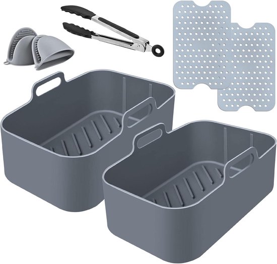 Magnetische spatbescherming voor de draagbare Ninja Crispy Airfryer, 3,8 liter, 4-in-1 FN101EUGY, siliconen beschermingsaccessoires voor de Ninja Crispy Airfryer GADITIEK