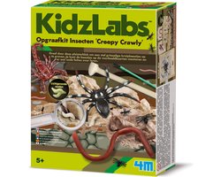4M Opgraafkit - Insecten - Wetenschap En Spel - Biologie - Creepy Crawly - KidzLabs - 5 Jaar