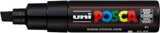 uni-ball Paint Marker op waterbasis Posca PC-8K zwart