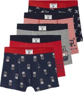 Vertbaudet Set met 5 stretch boxers "piraten" voor jongens