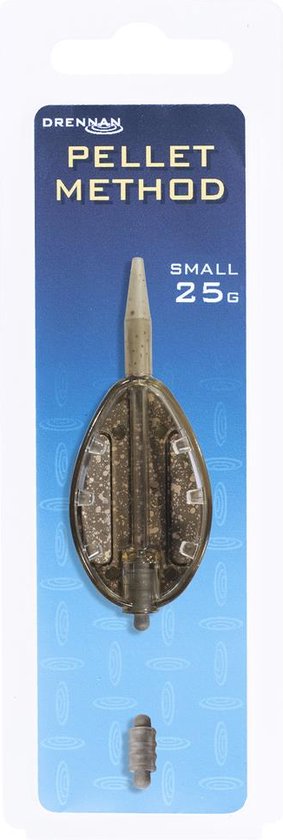 Drennan Pellet Method Feeder, Small, 25g, dans son emballage.