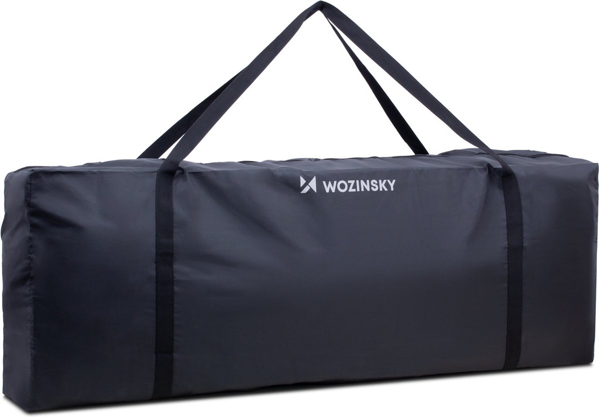 Waterdichte hoes voor scooter, tas voor scooter 124x30x40 cm zwart