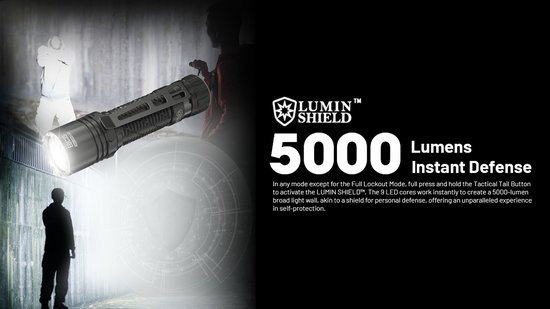 Nitecore EDC35 lampe de poche rechargeable