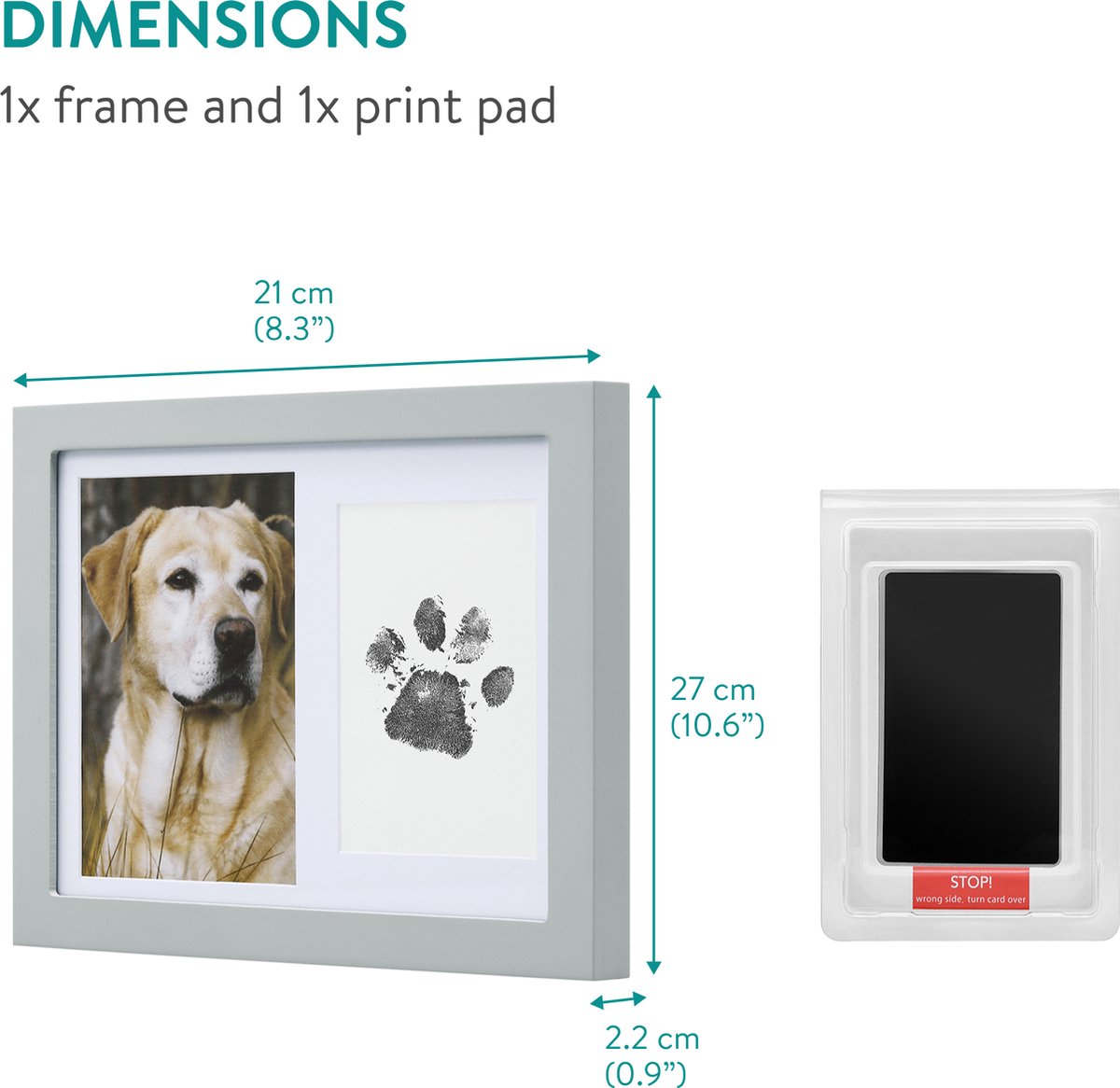 Aandenken bij een Overleden Hond - Gedenkteken van Aluminium